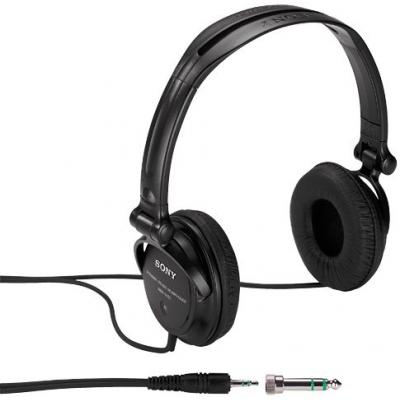 Over Ear Headphones Black - 2M Cord